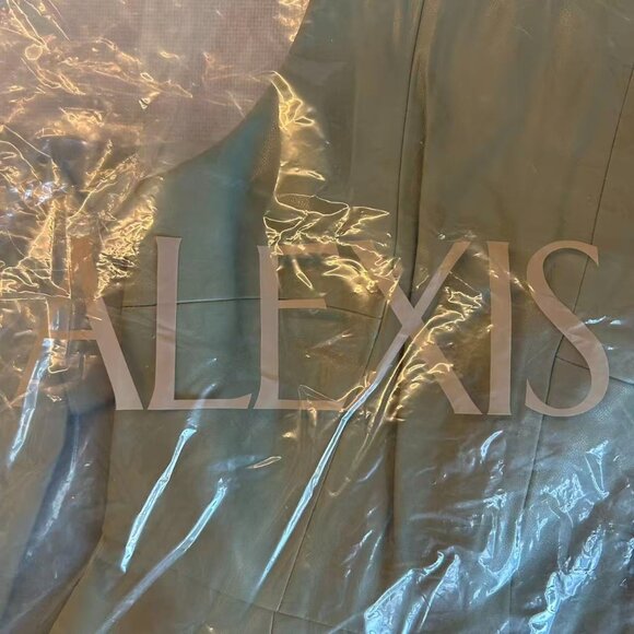 BEST Alexis England Midi Dress XSmall Sage Green Cocktail Party Formal - Picture 12 of 13